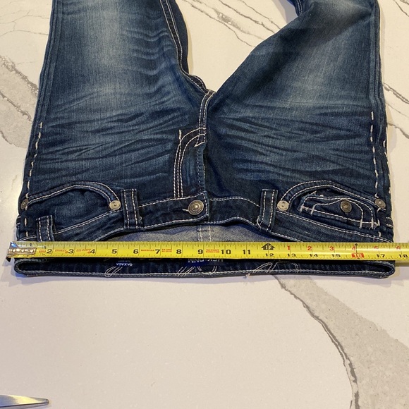 MEK DNM made in the USA. 32x34 (27 inseam) Slim Boot Oaxaca - Picture 12 of 16